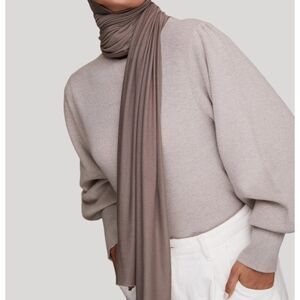 Voile Chic Premium Jersey Hijab - Soft Stone